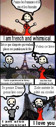 WHIMSICAL FRENCH GIRL CHARMS ALL