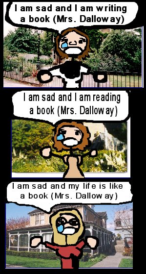 THREE WOMEN BEMOANING HOW SAD THEY ARE BECAUSE OF “MRS. DALLOWAY”