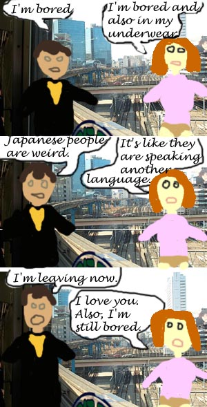 AMERICANS WHINE IN JAPAN