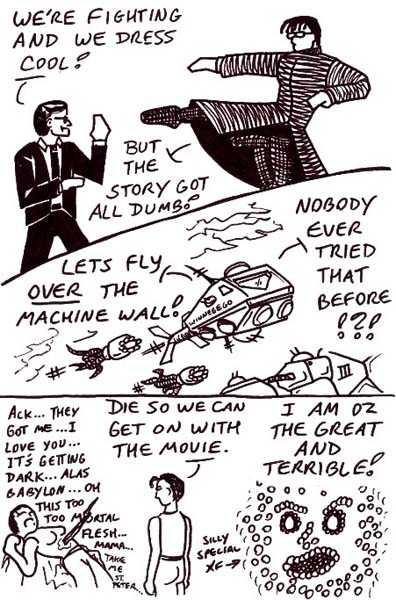 NEO SAVES HUMANITY, CAN’T SAVE PLOT
