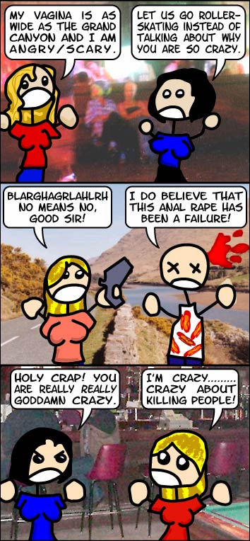 CRAZY... ABOUT KILLING PEOPLE