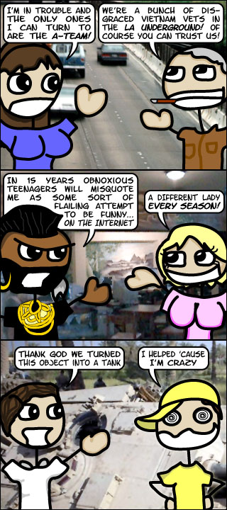 MR. T WILL KICK YOUR ASS